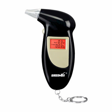Alcool tester digital cu display LCD, etilotest digital, 4 mustiucuri incluse - Auto si moto