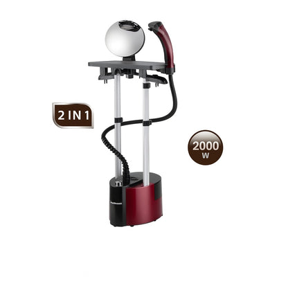 Aparat de Călcat Vertical cu Abur Hoffmans HM-9080, 2000W, 2L, 2-în-1 Garment Steamer