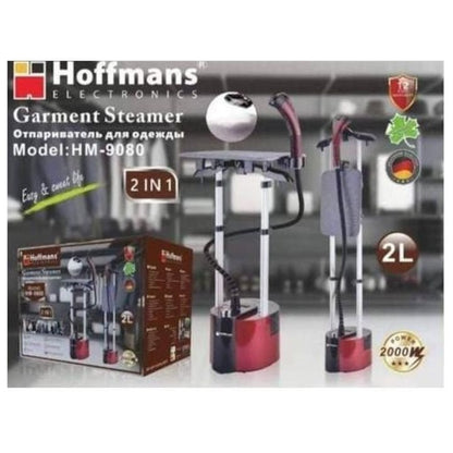 Aparat de Călcat Vertical cu Abur Hoffmans HM-9080, 2000W, 2L, 2-în-1 Garment Steamer