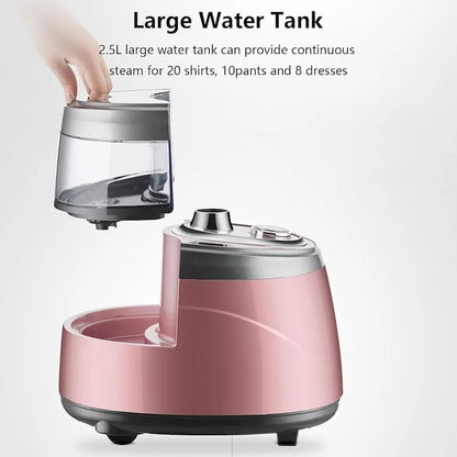 Aparat de Călcat Vertical cu Abur Hoffmans HM-9080, 2000W, 2L, 2-în-1 Garment Steamer