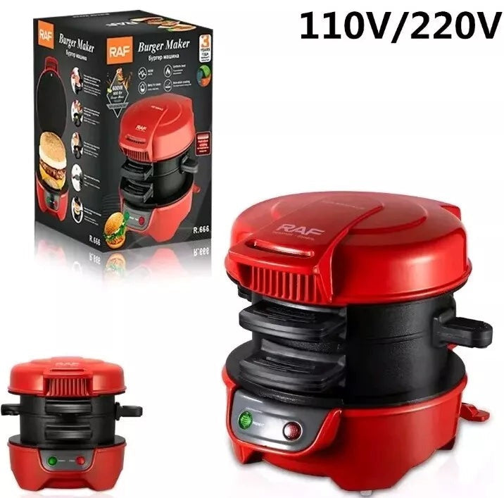 Aparat Burgeri si Sandwich RAF R666 600W - Bucatarie si electrocasnice
