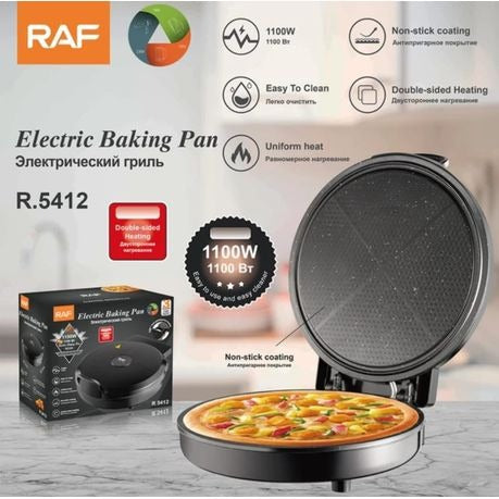 Aparat Electric Pizza RAF R5412 1100W 30 cm - Bucatarie si electrocasnice