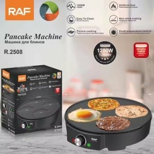 Aparat pancakes electric RAF 1200W 4 forme antiaderent mic deju - Bucatarie si electrocasnice