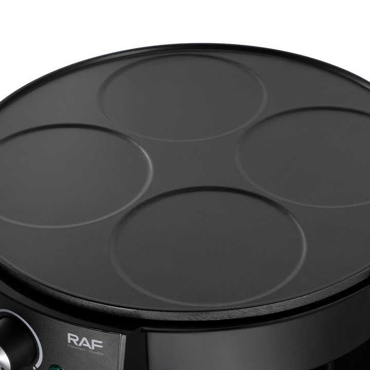 Aparat pancakes electric RAF 1200W 4 forme antiaderent mic deju - Bucatarie si electrocasnice