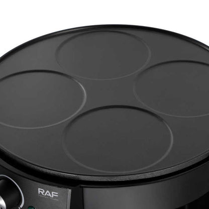 Aparat pancakes electric RAF 1200W 4 forme antiaderent mic deju - Bucatarie si electrocasnice