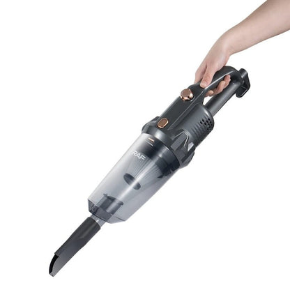 Aspirator vertical 2 in 1 RAF 600W filtru HEPA fara sac - Cadou Mini Umidificator - Curatenie si intretinere