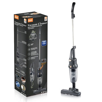 Aspirator vertical 2 in 1 RAF 600W filtru HEPA fara sac - Cadou Mini Umidificator - Curatenie si intretinere