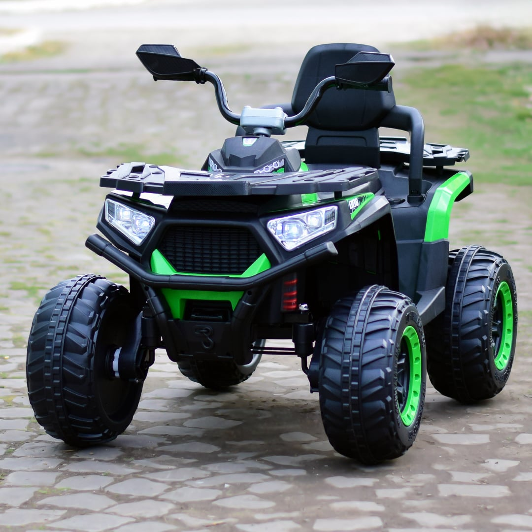 ATV Electric Pentru Copii SuperOffroad 12V Cu 4 Motoare Bluetooth Si Telecomanda - Copii si bebelusi