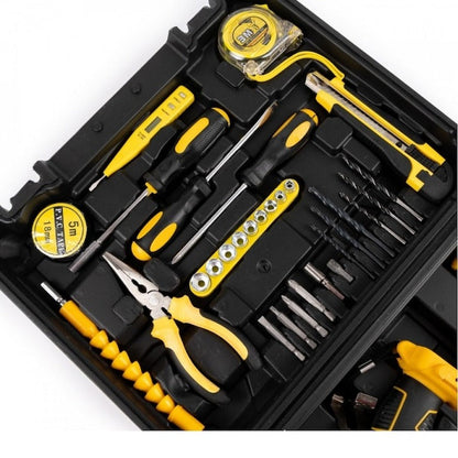 Trusa bormasina gaurit + insurubat - 2 acumulatori Li-Ion 36V/5Ah, 30 accesorii, cuplu reglabil - Sport si timp liber