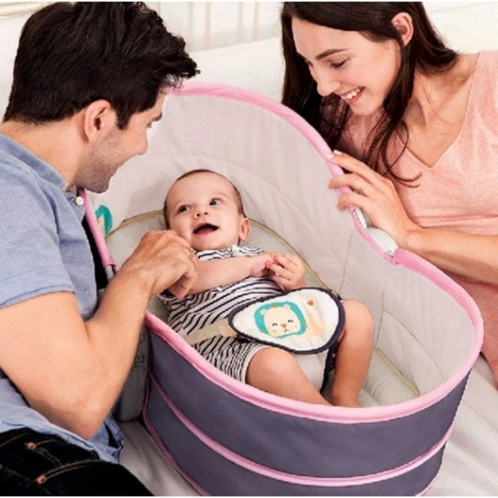 Balansoar 5 in 1 MASTELA cu Vibratii si Melodii, Transformabil Landou/Scaun Copii, Mov - Copii si bebelusi