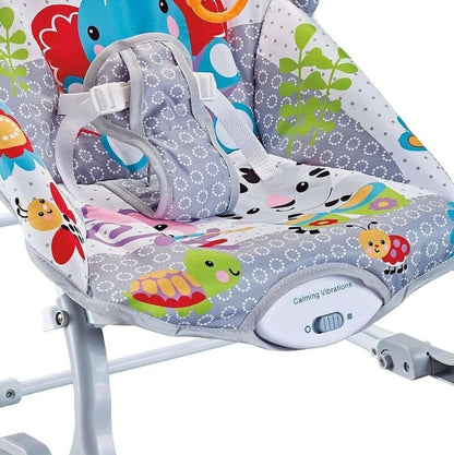 Balansoar Pepita cu Vibrații și Muzică pentru Bebeluși 0+, Gri, 18kg