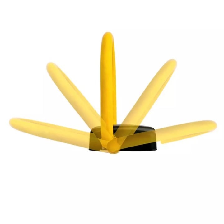 Blocator Parcare Automat, Control de la Distanta, Rezistent la Apa, Anti Furt, 40x45cm, Galben