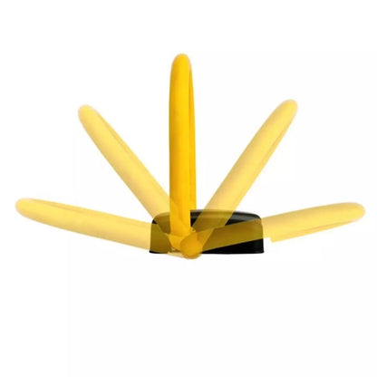 Blocator Parcare Automat, Control de la Distanta, Rezistent la Apa, Anti Furt, 40x45cm, Galben