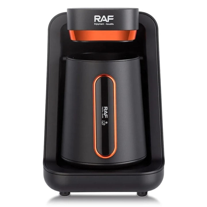 Cafetiere Turceasca RAF R.147H 500W, Spuma Bogata, Oprire Automata, Auriu-Negru - Bucatarie si electrocasnice