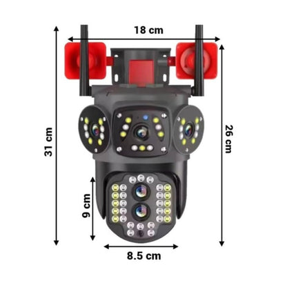 Camera supraveghere 4G 4K zoom 10X IP66 card 32GB inclus - Electronice si gadgeturi