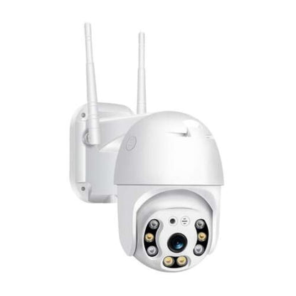 Cameră Supraveghere WiFi Smart V380 CAM-301, 2MP, IP66, rotație 360°, audio bidirecțional