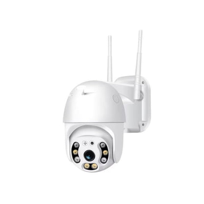 Cameră Supraveghere WiFi Smart V380 CAM-301, 2MP, IP66, rotație 360°, audio bidirecțional