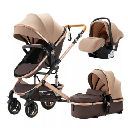 Carucior bebe 3 in 1 Premium LEHMANN landou sport scoica auto pliabil - Copii si bebelusi