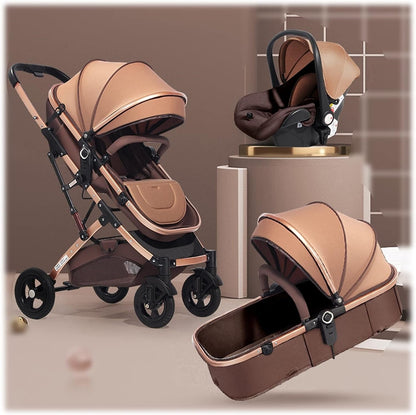 Carucior bebe 3 in 1 Premium LEHMANN landou sport scoica auto pliabil - Copii si bebelusi