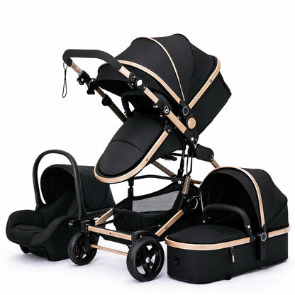 Carucior bebe 3 in 1 Premium LEHMANN landou sport scoica auto pliabil - Copii si bebelusi