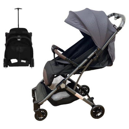 Carucior sport pliabil tip troller pentru avion 6-36 luni gri - Copii si bebelusi
