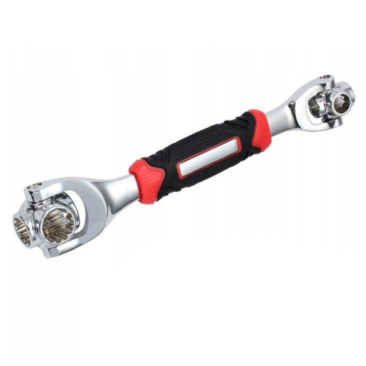 Cheie Tubulara Multifunctionala 48 In 1 Tiger Wrench Universala Cu Cap Rotativ 360 Si Unghi 45° - Auto si moto