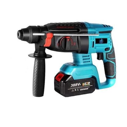 Ciocan rotopercutor LEIHMANN - 1000W, 2 acumulatori 48V, 3500 rpm, 3 moduri - Sport si timp liber