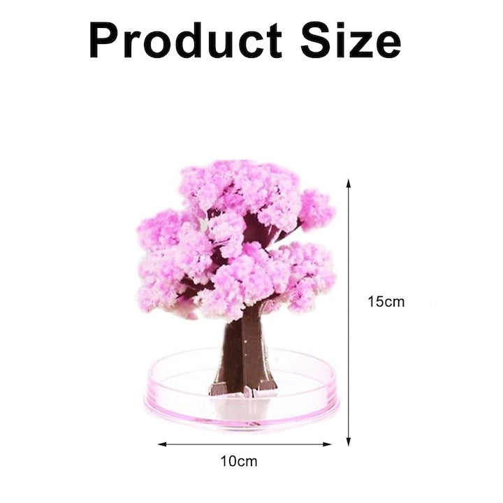 Copac Magic Sakura 1+1 Gratuit, Cristale Decorative, Educativ, Roz, 10x15 cm