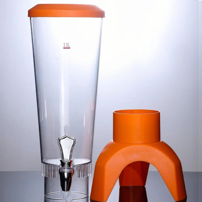 Dispenser Băuturi 3L cu LED și Boxă Bluetooth – Dozator Bere pentru Petreceri