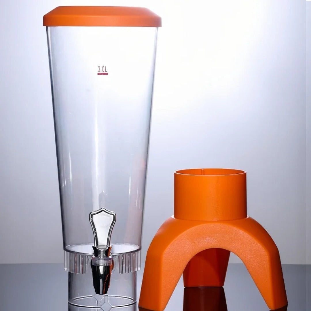 Dispenser Bauturi 3L cu LED si Boxa Bluetooth - Dozator Bere pentru Petreceri - Baie si sanitare