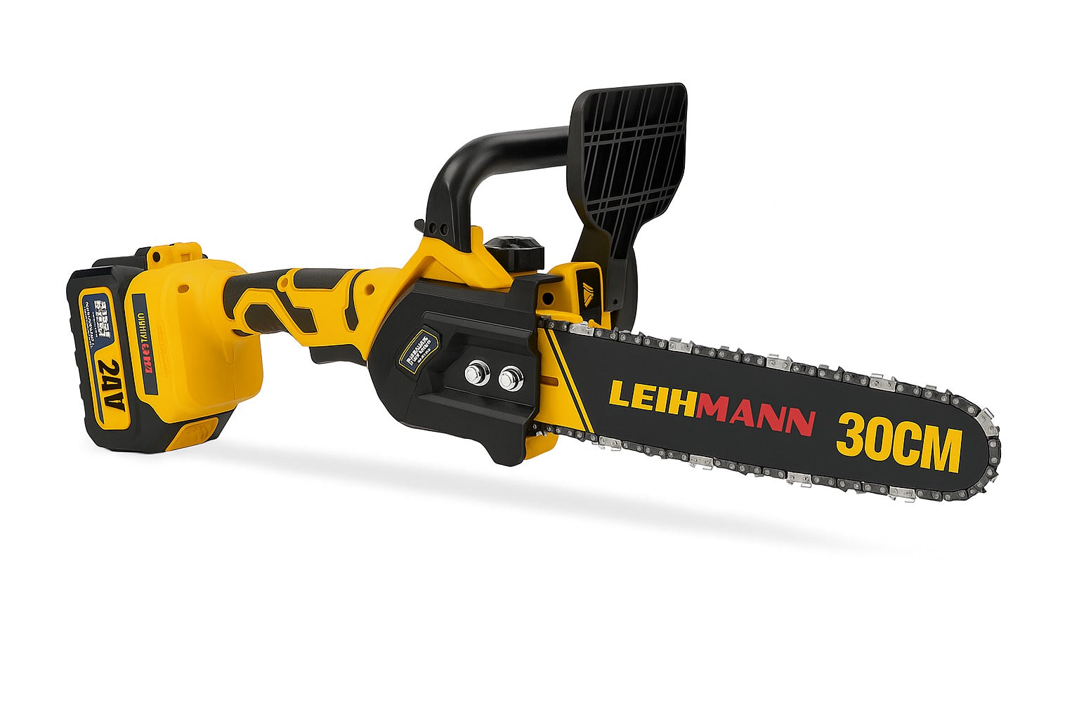 Drujba electrica LEIHMANN 24V 2 acumulatori 5Ah lama 30 cm - Sport si timp liber