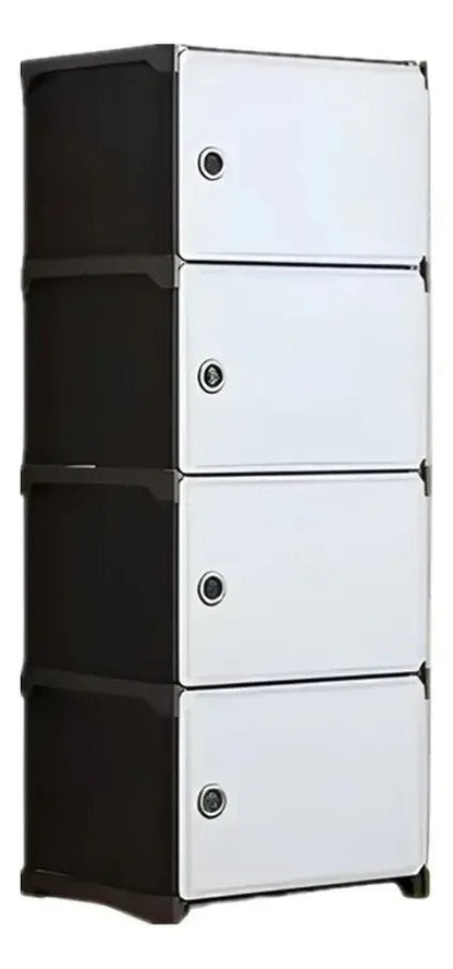 Dulap modular 4 rafturi - organizator incaltaminte 124x42x29 cm - Mobilier si organizare