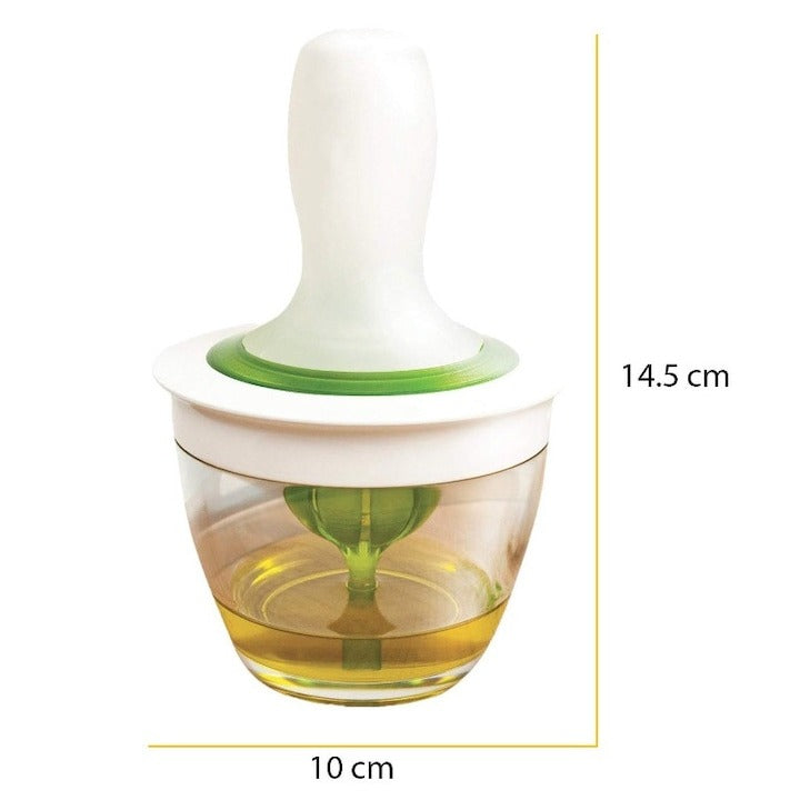 Pachet Promo Bucatarie - Set 7 Instrumente Ceramice cu Tocator + Tocator Inox 3L + Oliviera cu Perie Silicon - Doar 125 Lei