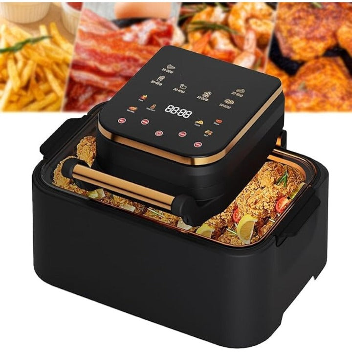 Friteuza aer cald Teska TK-19 15L 2400W digital touch airfryer - Bucatarie si electrocasnice