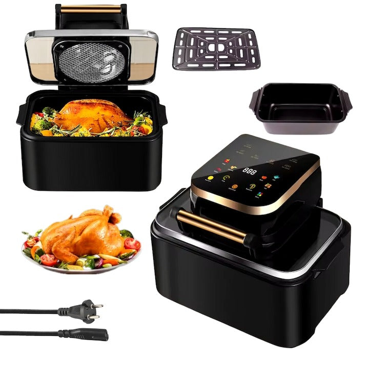 Friteuza aer cald Teska TK-19 15L 2400W digital touch airfryer - Bucatarie si electrocasnice