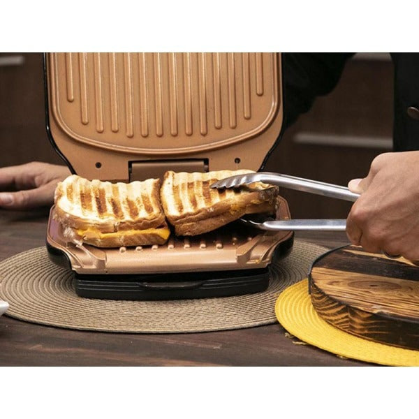 Grătar Electric RAF R522 1000W cu Capac Low Fat