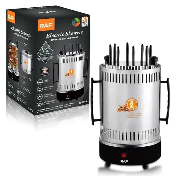 Gratar Electric Vertical RAF R8619 1200W 8 Frigarui - Bucatarie si electrocasnice