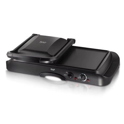 Grill Electric 2 în 1 RAF R2695 1600W Antiaderent