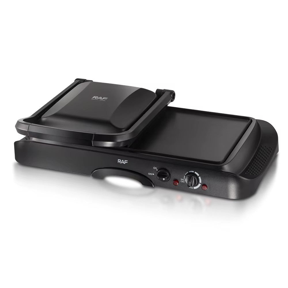 Grill Electric 2 in 1 RAF R2695 1600W Antiaderent - Bucatarie si electrocasnice