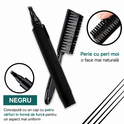 Oferta 1+1 GRATIS - Marker Pentru Barba si Sprancene, Umple Golurile Instant si Ofera Contur Perfect - Sanatate si ingrijire