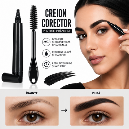 Oferta 1+1 GRATIS - Marker Pentru Barba si Sprancene, Umple Golurile Instant si Ofera Contur Perfect - Sanatate si ingrijire