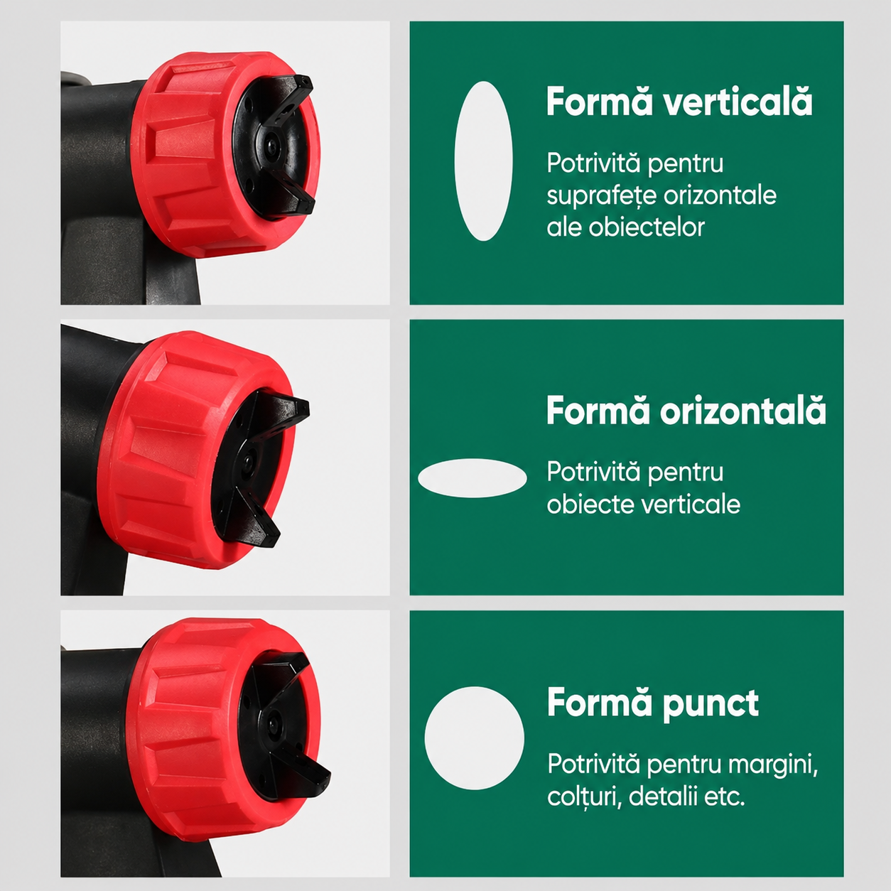 Aparat Profesional de Vopsit Electric 800W - Pulverizare Perfecta, 2 Duze si Cupa 800ML - Bucatarie si electrocasnice