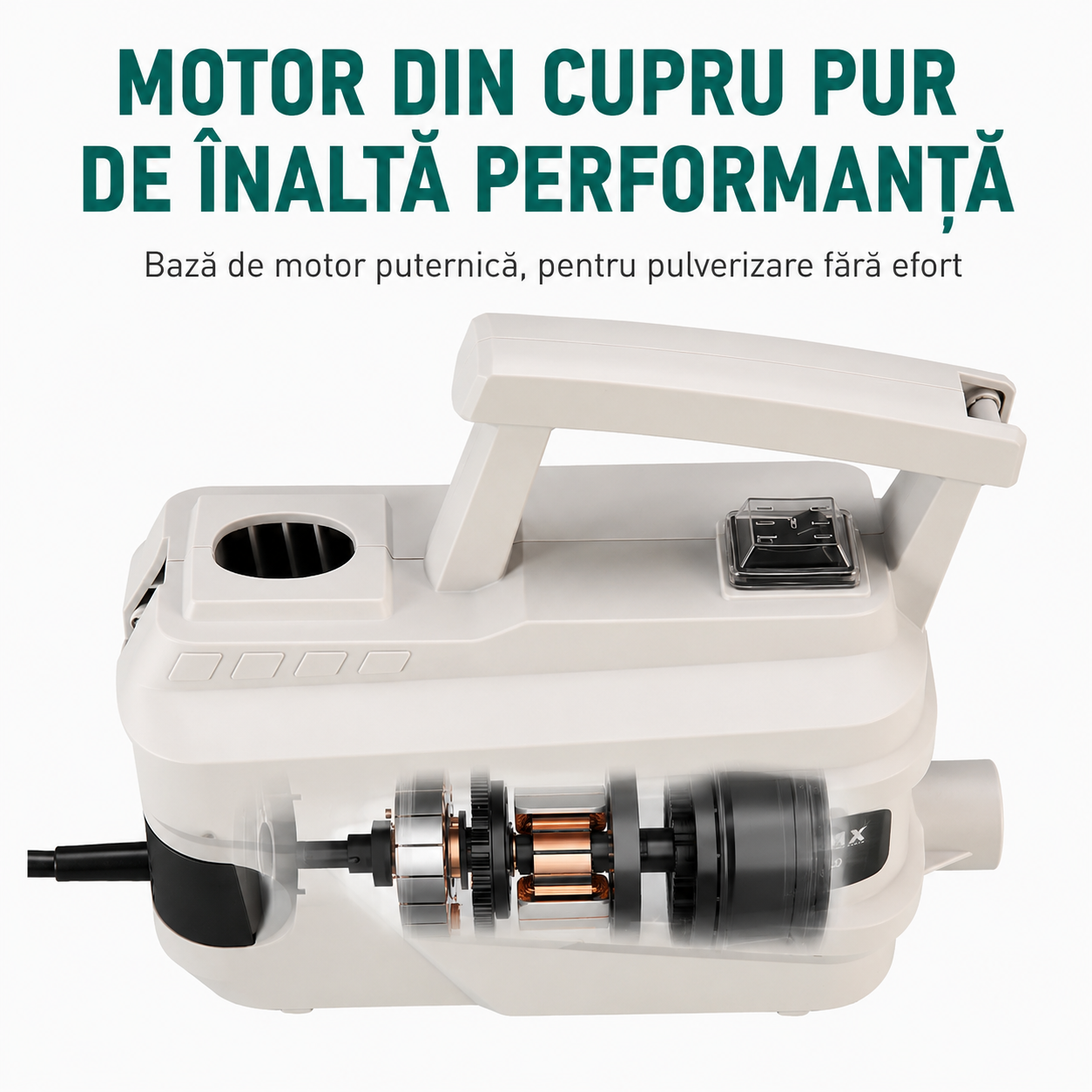 Aparat Profesional de Vopsit Electric 800W - Pulverizare Perfecta, 2 Duze si Cupa 800ML - Bucatarie si electrocasnice