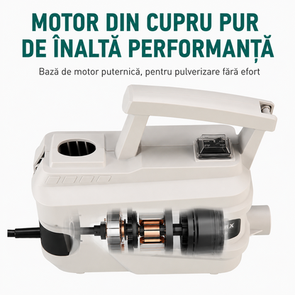 Aparat Profesional de Vopsit Electric 800W - Pulverizare Perfecta, 2 Duze si Cupa 800ML - Bucatarie si electrocasnice