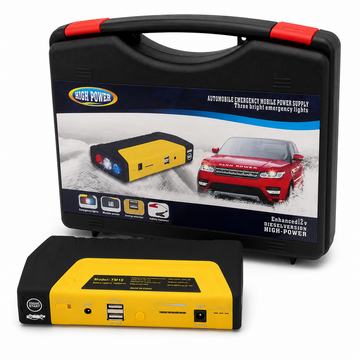 Booster Redresor Auto Jump Starter 50800mAh pentru Diesel/Benzina pana la 3000cmc, Power Bank USB, Lanterna LED, Functii