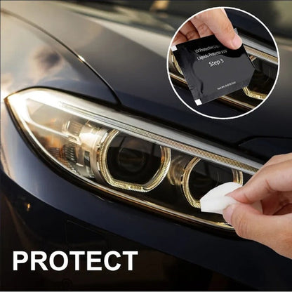 Kit Polish Faruri Auto - Restaurare Rapida Pentru Faruri Clare, Fara Zgarieturi si Aspect Ca Nou - Auto si moto