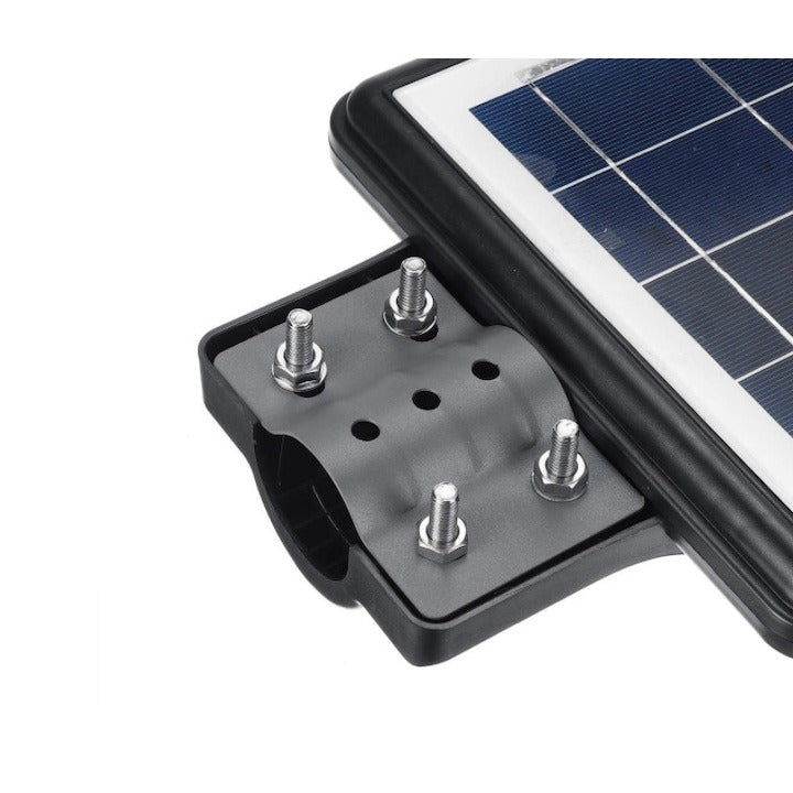 Lampa stradala solara LED 90W, 120 LED-uri, stalp inclus, telecomanda, IP65 - Iluminat
