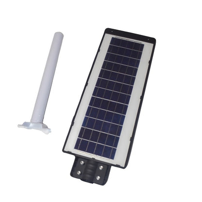 Lampa stradala solara LED 600W IP67 cu senzor miscare, stalp inclus, telecomanda - Electronice si gadgeturi