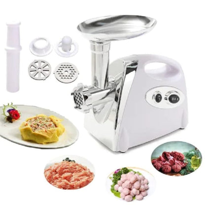 Masina Electrica De Tocat Carne Si Umplut Carnati, Cutit Inox. MGB-120, 2800W