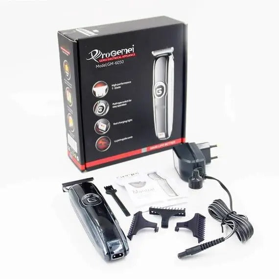 Masina De Tuns Geemy GM-6050 - Profesionala, Fara Fir, Cu Lame De Precizie si Autonomie 70 Minute - Sport si timp liber